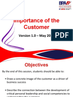 SMSVCCU-S19.Importance of The Customer