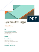 Light Sensitive Trigger: Electronics Project.