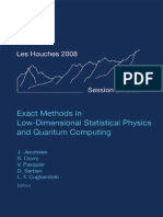Jacobsen J., Et Al. Exact Methods in Low-Dimensional Statistical Physics and Quantum Computing (Les Houches, OUP, 2010) (ISBN 0199574618) (O) (651s) - PS - PDF