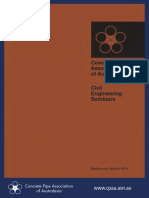 1974 - CivilEng - Seminars - Reinforced Concrete Pipe