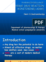 Adverse Drug Reaction Monitoring ( Adrm) : Herri S.Sastramihardja