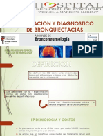 Valoracion y Diagnostico de Bronquiectacias