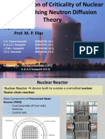 Nuclear Reactor Analysis