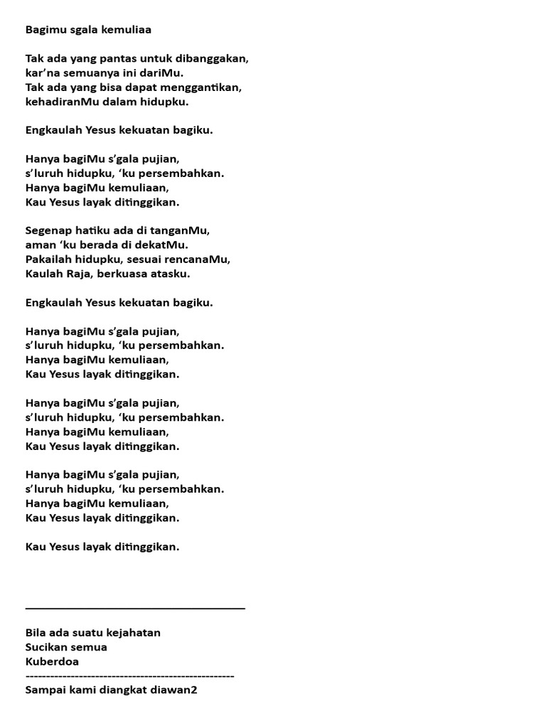 Lirik Lagu Denganmu Tuhan Kukan Berjalan Gambar Ngetrend Dan Viral