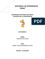 Analisis de Caso Riesgo Electrico