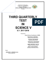 SDNE Science Periodic Test Q3