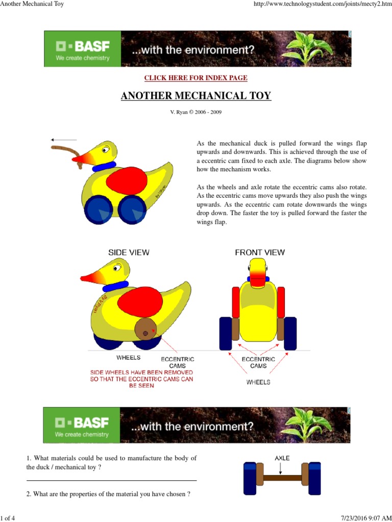 Another Mechanical Toy PDF Mechanical Engineering Nature
