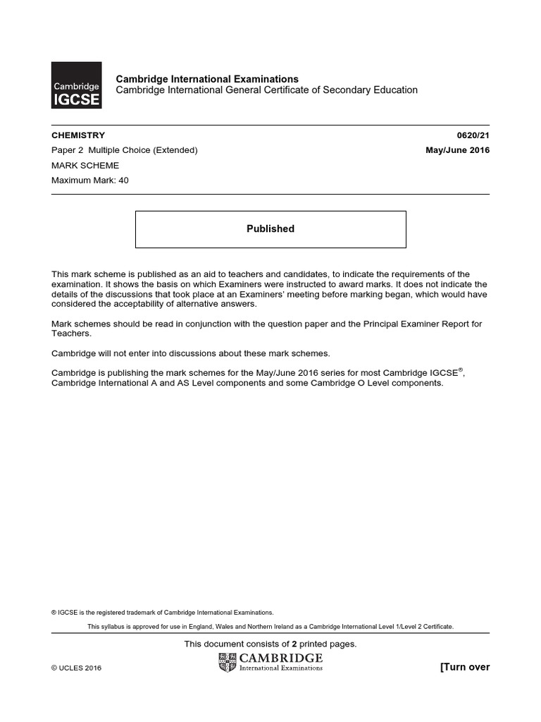 425559 June 2016 Mark Scheme 21
