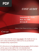 Cost Audit Full