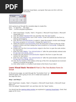 Basic Visual Basic