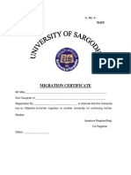 Uos Certificate