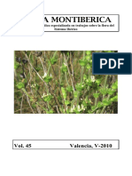 Flora Montiberica 45 V 2010 PDF