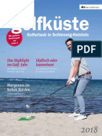 Magazin Golfküste 2018 deutsch