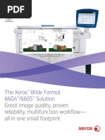 Brosura Xerox Wide Format 6604 6605