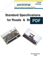 Road Construction Manual Section Index