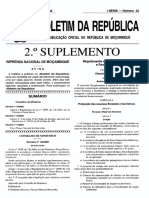 Regulamento da Lei de Florestas e Fauna Bravia de Moçambique