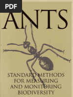 Download Ants Standard Methods for Measuring and Monitoring Biodiversity by Mustafa YAVUZ SN37077203 doc pdf