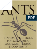 Ants: Standard Methods For Measuring and Monitoring Biodiversity