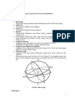 Materi Koordinat Bola Langit