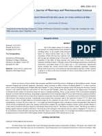 Anticancer Activity of Extract Derived From The Leaves of Careya Arborea On Rats 32 39