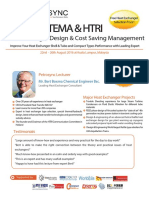 PetroSync - TEMA HTRI - Heat Exchanger Design Cost Saving Management 2016