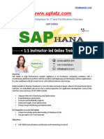 Leading Marketplace For IT and Certification Courses: Sap Hana