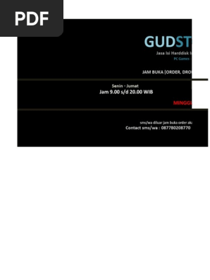 List Gudstorage Bagi Yang Membutuhkan