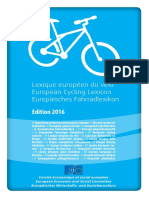European Cycling Lexicon