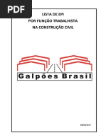 Capa - Lista de Epi Por Função Na Cosntrução Civil