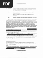 Unclassified CEG LG Memo to DOJ FBI (Steele Referral)