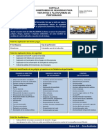 Cartilla de seguridad visitantes plataforma perforación