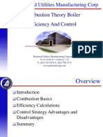 Combustion Theory Boiler Efficiency and Control