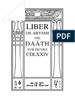 Liber Os Abysmi Vel Daäth Sub Figurâ CDLXXIV by Aleister Crowley
