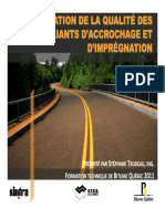3 Evaluation de La Qualite Des Lians Accrochage Et Impregnation S. Trudeau