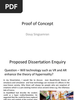 Proof of Concept