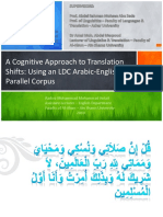 Cognitive Approach to Translation Shifts _MyPhD_Viva