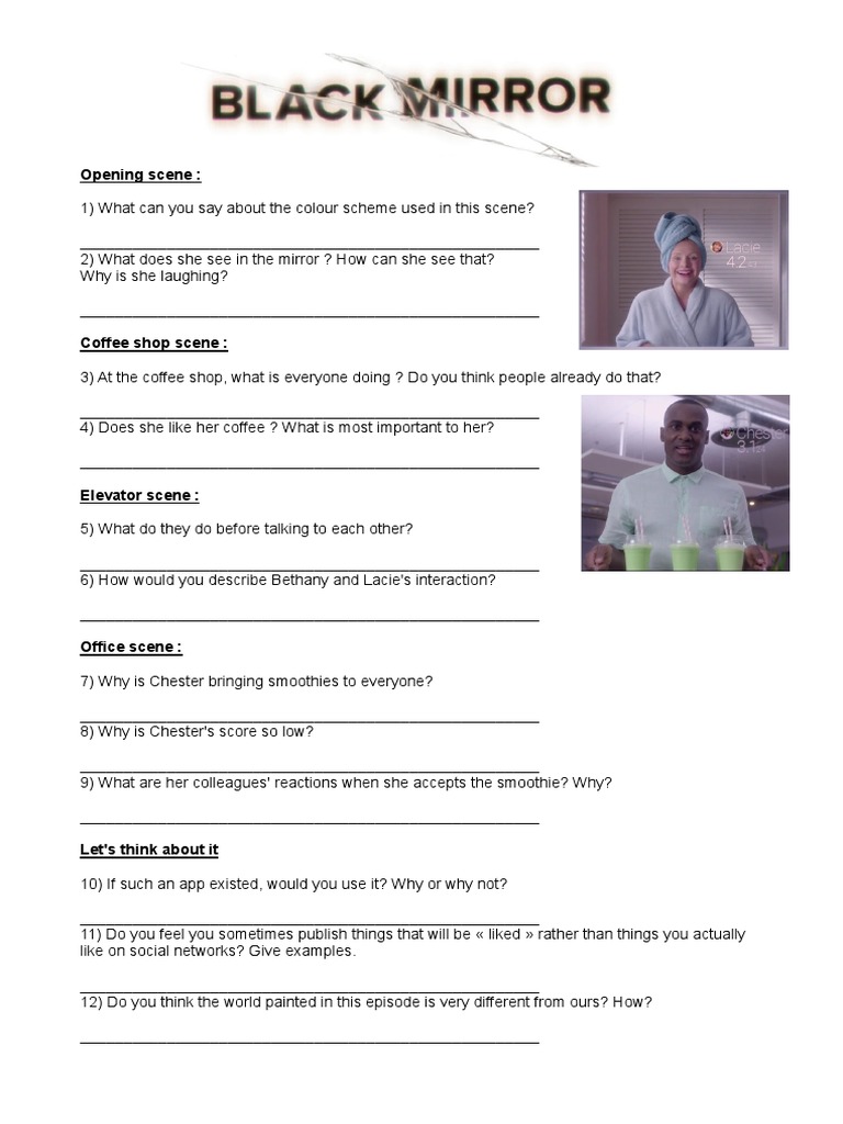 Black Mirror - Nosedive | PDF