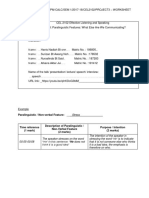 CEL 2102 Project 3 - Worksheet