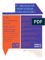 New Roles for Theory [3]
