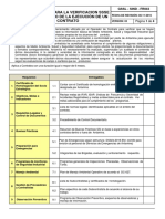 GSSL - SIND - FR043 Requisitos para La Verificación de SSSE Pre-Comienza de La Ejecución de Un Contrato