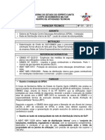 33 - PT 001-2010 Laudo de Estanqueidade Da Rede de GLP e Análise de SPDA PDF