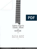 Andres Segovia - Classic Album For Guitar Vol 7 PDF