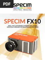 Specim FX10 Datasheet