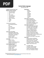 1.2 Canine Body Language
