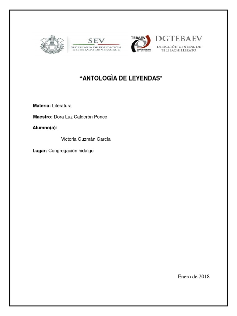 Antología de Leyendas de Pueblo Viejo | PDF | Aves | Delito
