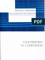 Salzer - Schachter - Counterpoint in Composition PDF