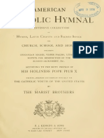 1913 American Catholic Hymnal