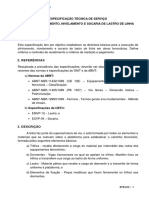 ETS - 012 - Alinhamento, Nivelamento e Socaria de Lastro de Linha