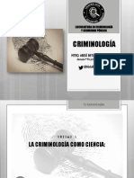 Objeto de Estudio de La Criminologia - Cubc