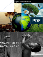 Top 10 Ways To Save The Earth